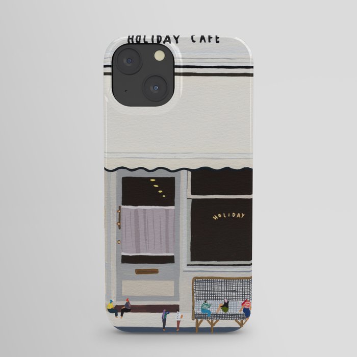 Holiday cafe iPhone Case