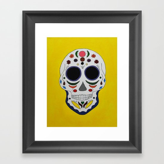 Sugar Skull #2 Framed Art Print