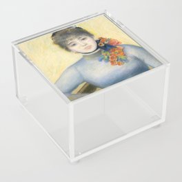 Caroline Remy, Severine, 1885 by Pierre-Auguste Renoir Acrylic Box