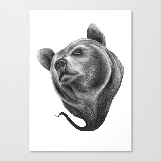 Hey! Canvas Print