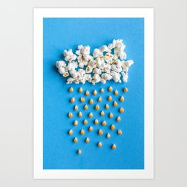 Popcorn Cloud Large l Food Photography Art Print
