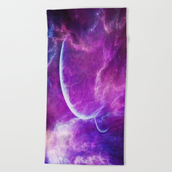 Breaking through Beach Towel