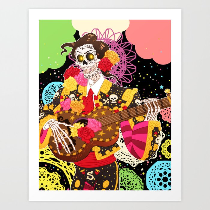 Afterlife's a Party Art Print