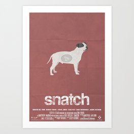 "Snatch" Minimal Poster Art Print