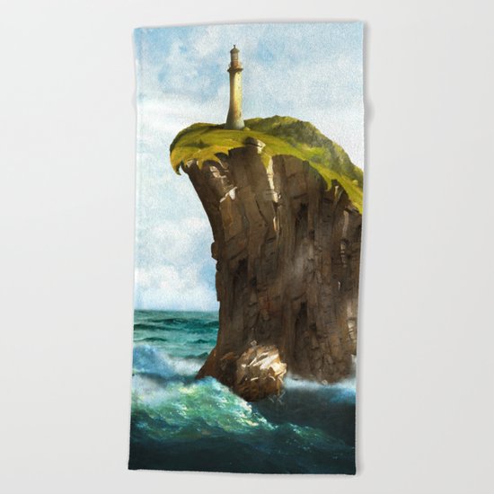 At the End of the Earth Beach Towel