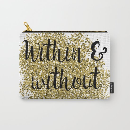 Within and without - golden jazz Carry-All Pouch
