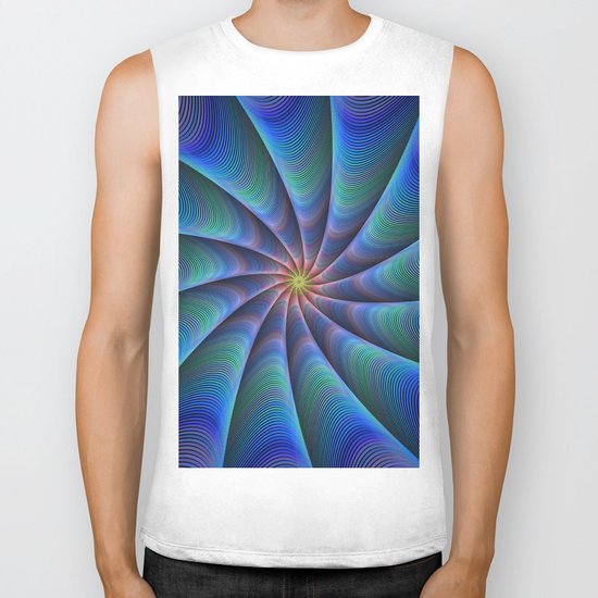 Path to meditation Biker Tank