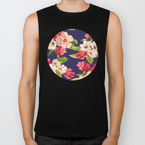 Floral Biker Tank