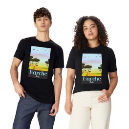 Marche Italy travel poster T Shirt