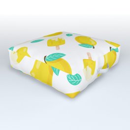 Mangos & Ice Cream Outdoor Floor Cushion