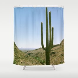 Lonely Cactus Shower Curtain