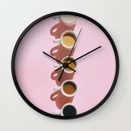 Pop Coffee Wall Clock