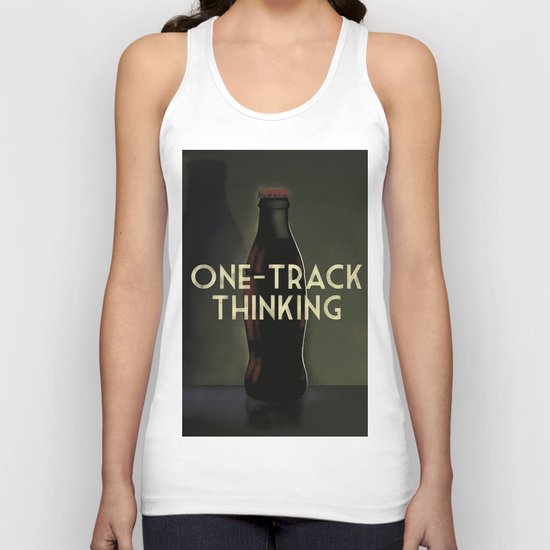 Message in a Bottle - Cassandre Spirit Unisex Tank Top