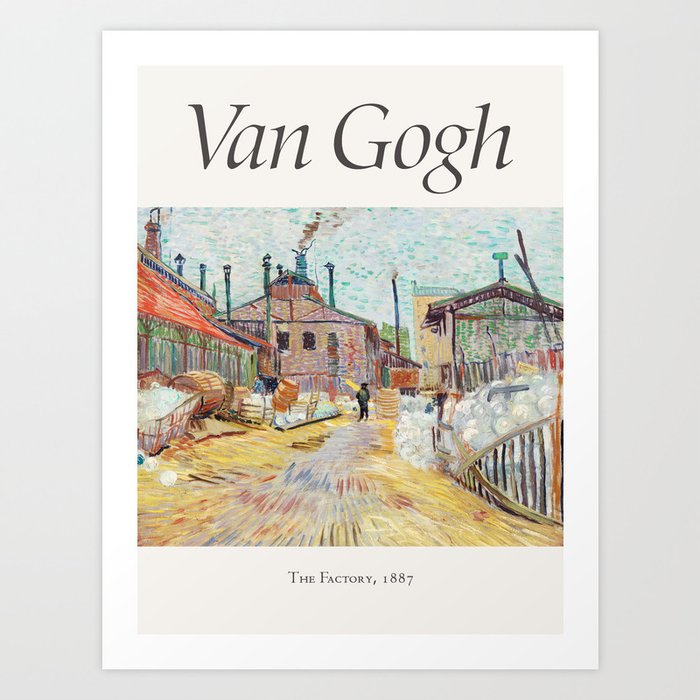 Vincent Van Gogh Art Exhibition Art Print