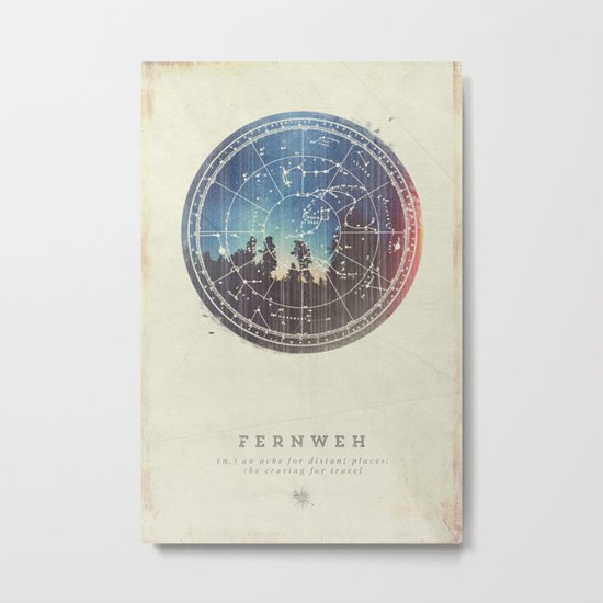 Fernweh Vol 3 Metal Print