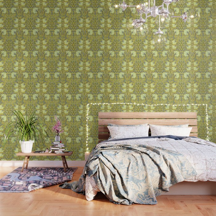 William Morris Pimpernel 6 Wallpaper By Alexandra Arts Society6
