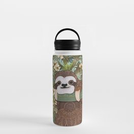 Tropical Sloth Water Bottle