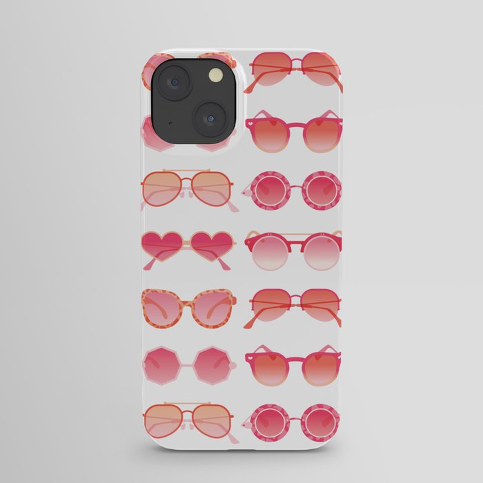 Sunglasses Collection – Pink Ombré Palette iPhone Case