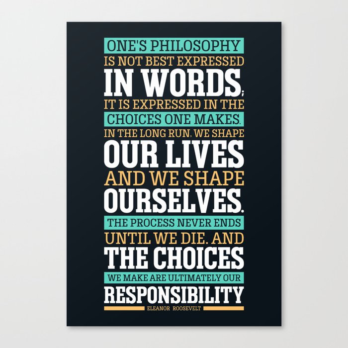Lab No 40 One's Philosophy Is Not Best Expressed Eleanor Roosevelt Stunning Philosophy Words About Life Lab No 40 One's Philosophy Is Not Best Expressed Eleanor Roosevelt Stunning Philosophy Words About Life