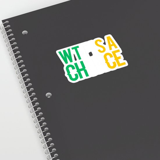 Niall Horan Wtf Is A Chonce Sticker By Goldenfandom Society6