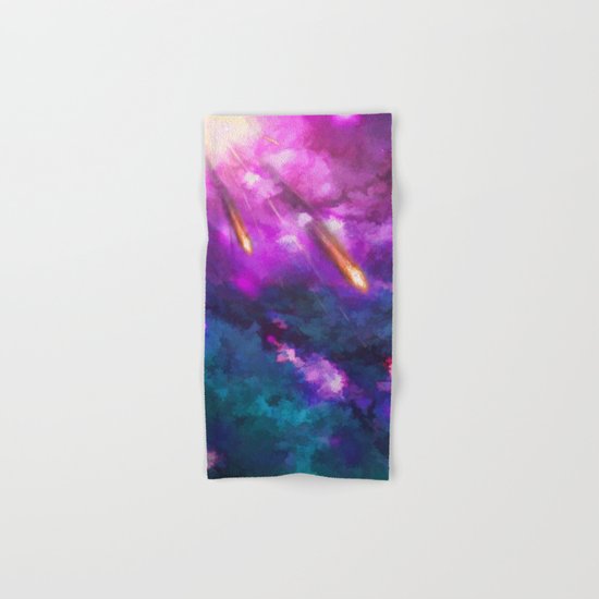 Falling stars Hand & Bath Towel