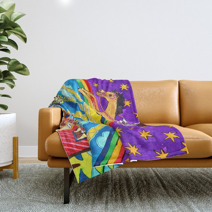 ARRE CABALLITO Throw Blanket