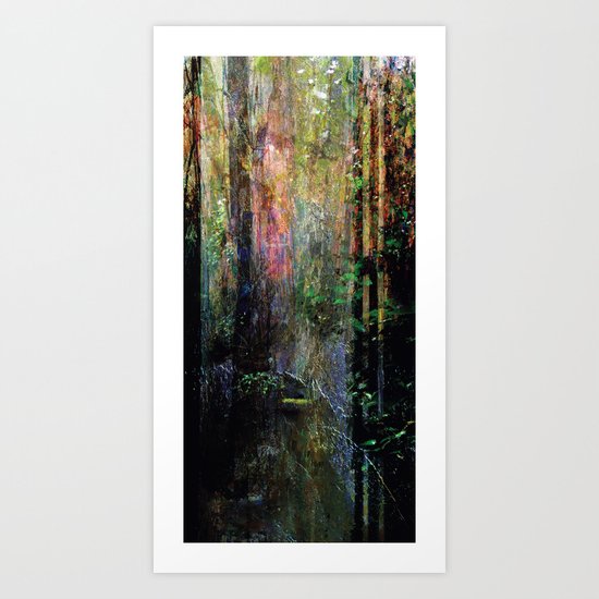 Treelight Art Print