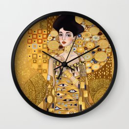 Klimt Wall Clock