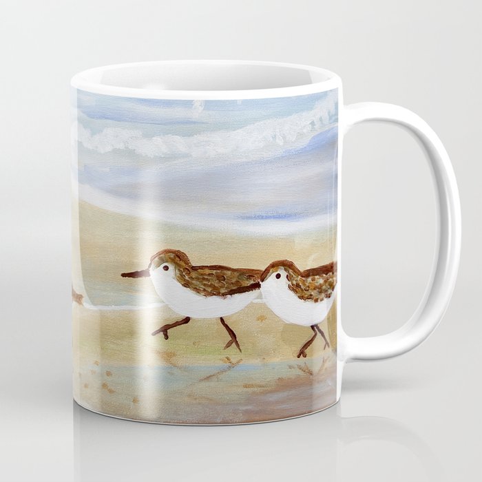 Sandpipers at the Outer Banks Coffee Mug
