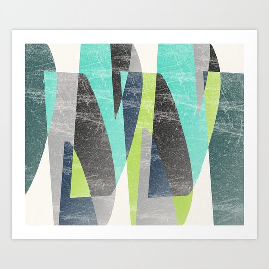 Fragments XV Art Print