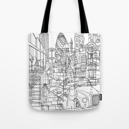 London! Tote Bag