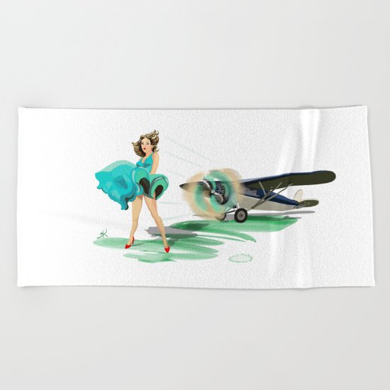 Wind Beach Towel