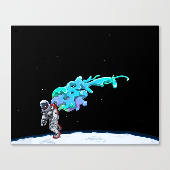 Moonwalk Canvas Print