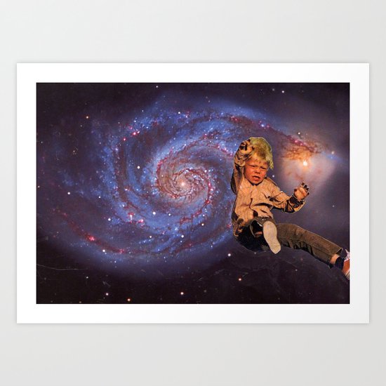 GALAXY Art Print
