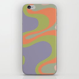 Pop Marbling Print, modern, minimal, playful  iPhone Skin | Hippy, Unique, Chic, Pattern, Modern, Subtle, Boho, Curated, Music, Graphicdesign 