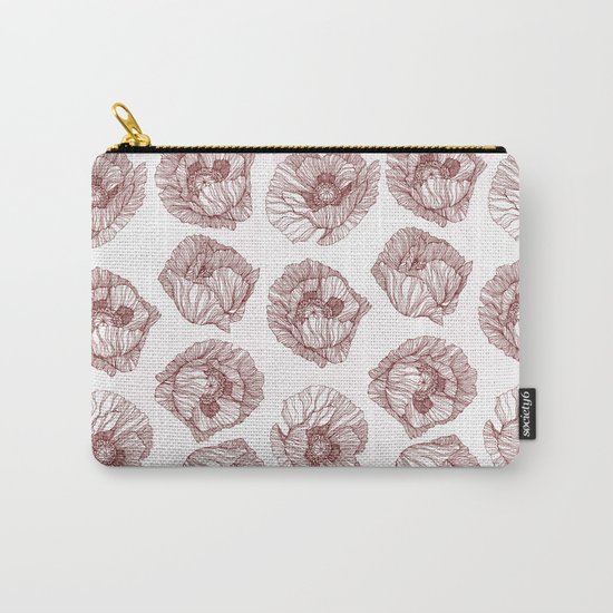 Poppies Carry-All Pouch