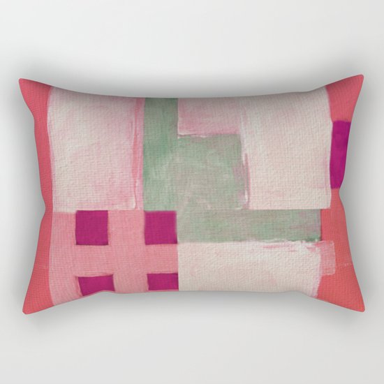 Urban Intersections 3 Rectangular Pillow