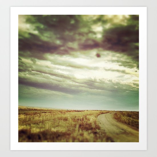 in awe. Art Print