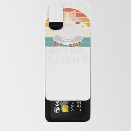 Touch my coffee and i will scratch you Android Card Case