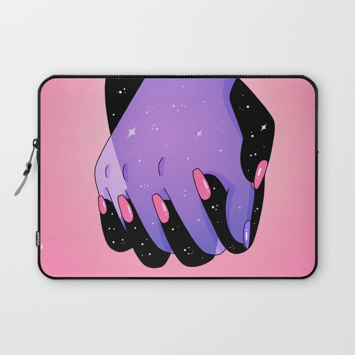 Cosmic Hand Squeeze Laptop Sleeve