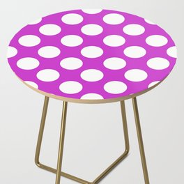Steel Pink - polka 2 Side Table