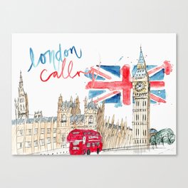 London Calling Canvas Print