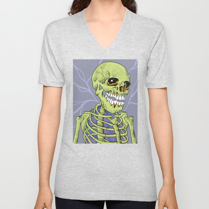 Dead by Hate V Neck T Shirt