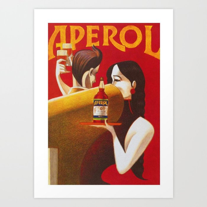 Canvas APEROL SPRITZ Art print POSTER