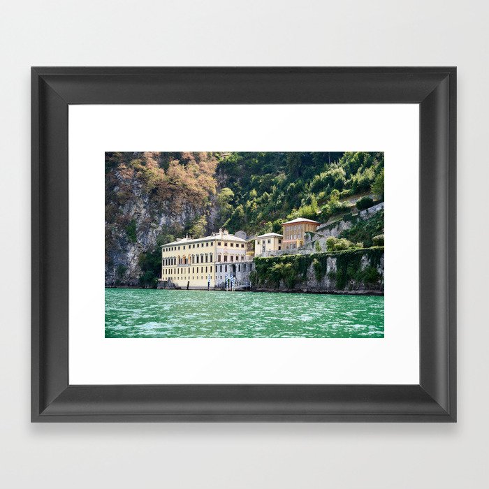 Lake Como, Italy, Stunning Views Framed Art Print