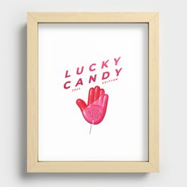 Lucky Candy Recessed Framed Print