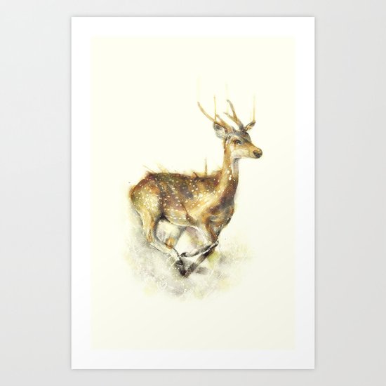 Run Away Art Print
