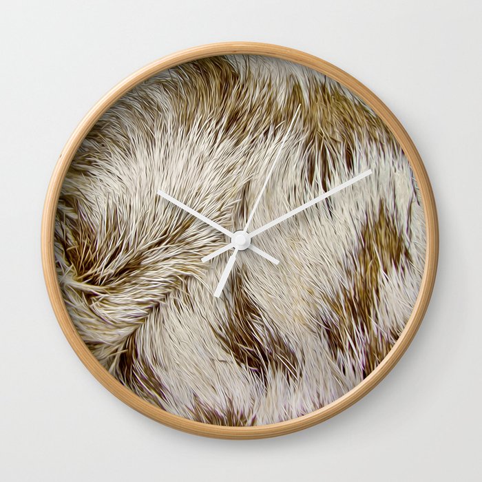 Boca Sloth coat  Wall Clock