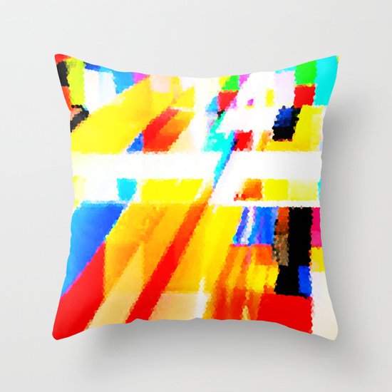 Meta Throw Pillow