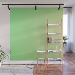 29 Green Gradient Background 220713 Minimalist Art Valourine Digital Design Wall Mural